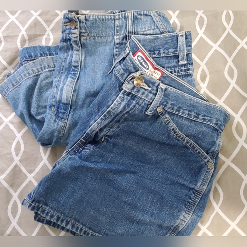 OLD NAVY Blue Jeans & JONES Jeans Women's Denim Shorts, Size: 6 - Picture 9 of 9